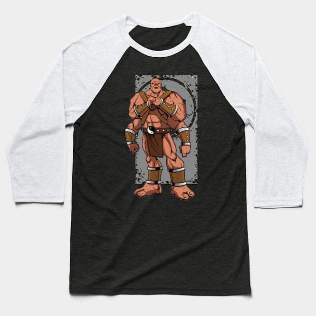 goro Baseball T-Shirt by dubcarnage